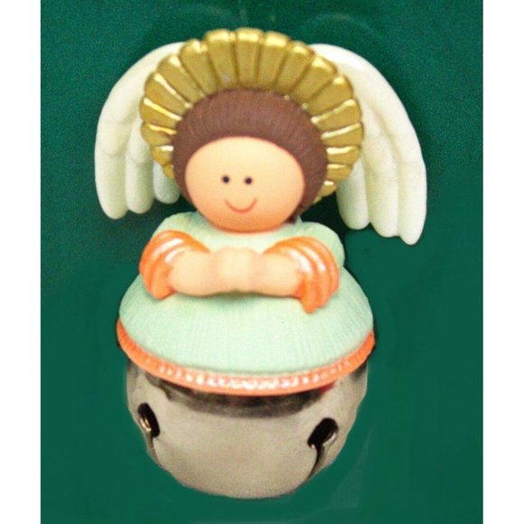 VTG 1995 Hallmark Keepsake Ornament Christmas Bells Angel Collectors Series Mini - Picture 3 of 15